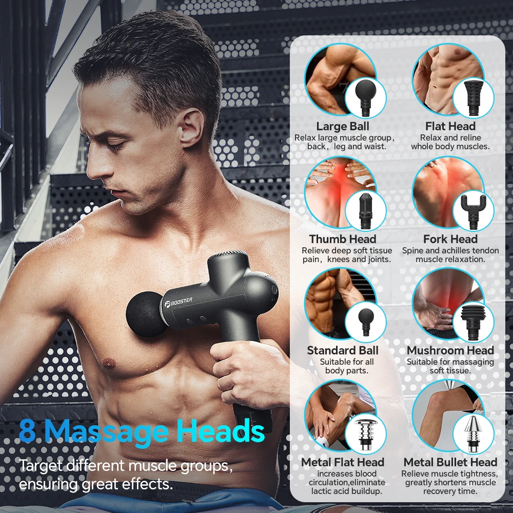 Electric Massage Gun Booster Roka Lucas Beauty is our Duty