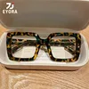 EYORA Oversize Fashionable Reading Glasses Anti Blue Ray Myopia Eyewear Progressive Photochromic Prescription Optical Glasses