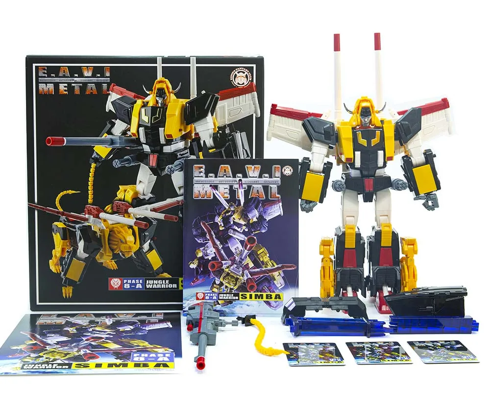 ロボット KFC E.A.V.I. l PHASE 8:A Simba Jungle Warrior Simba | KFC Toys 3rd Party Masterpiece-Style