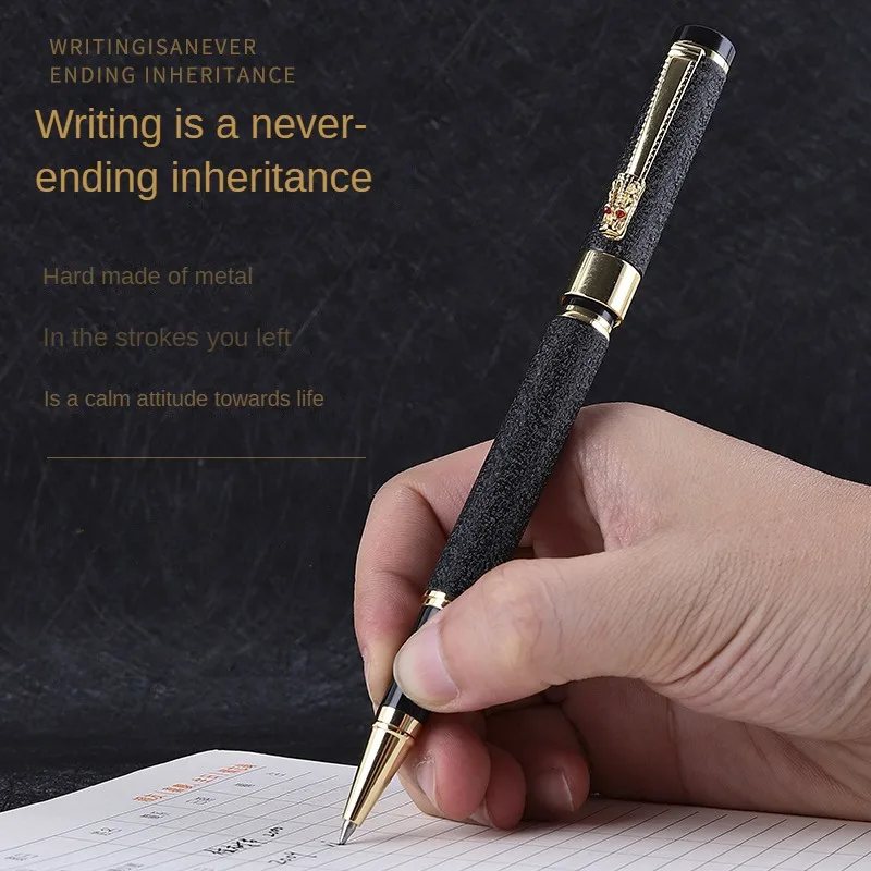 

Premium Fountain Pen with Dragon Head Design for Smooth Writing and Elegant Look