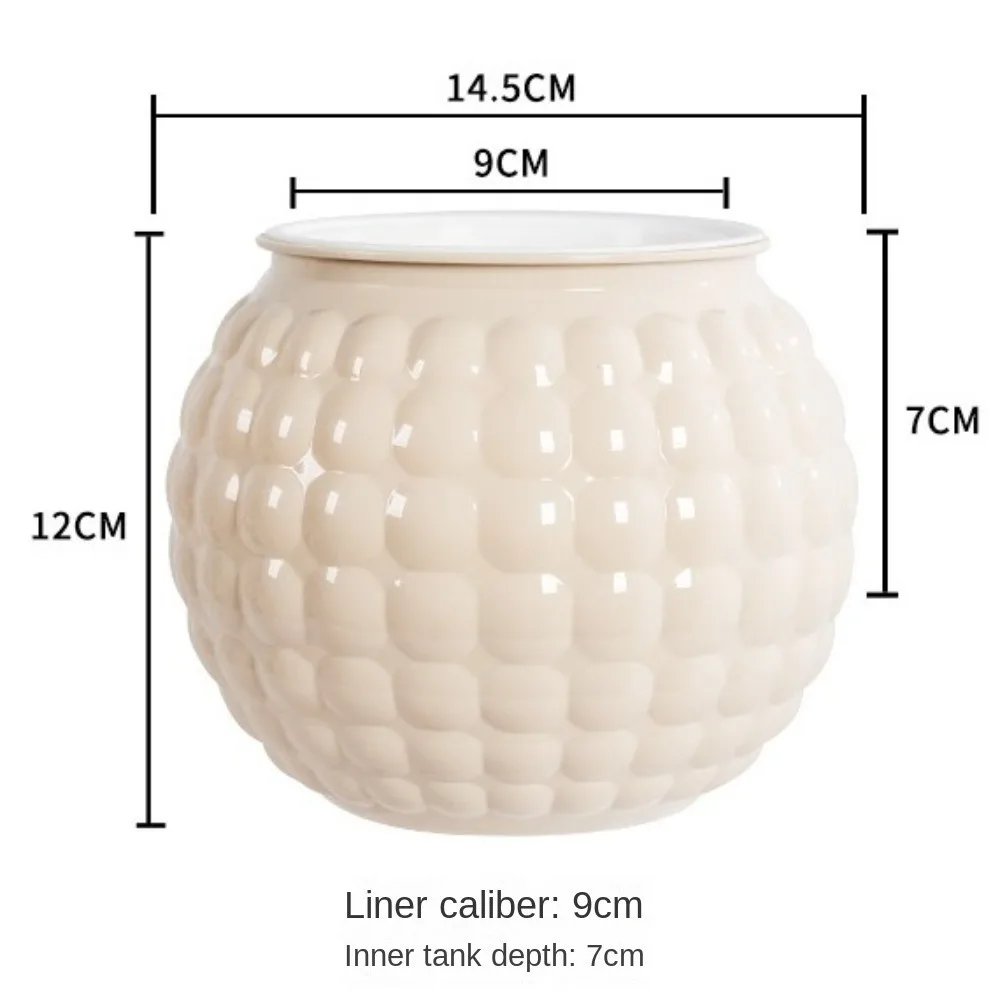 Indoor Mini Self-Watering Succulent Planter Vase - Stylish Home & Office Decor