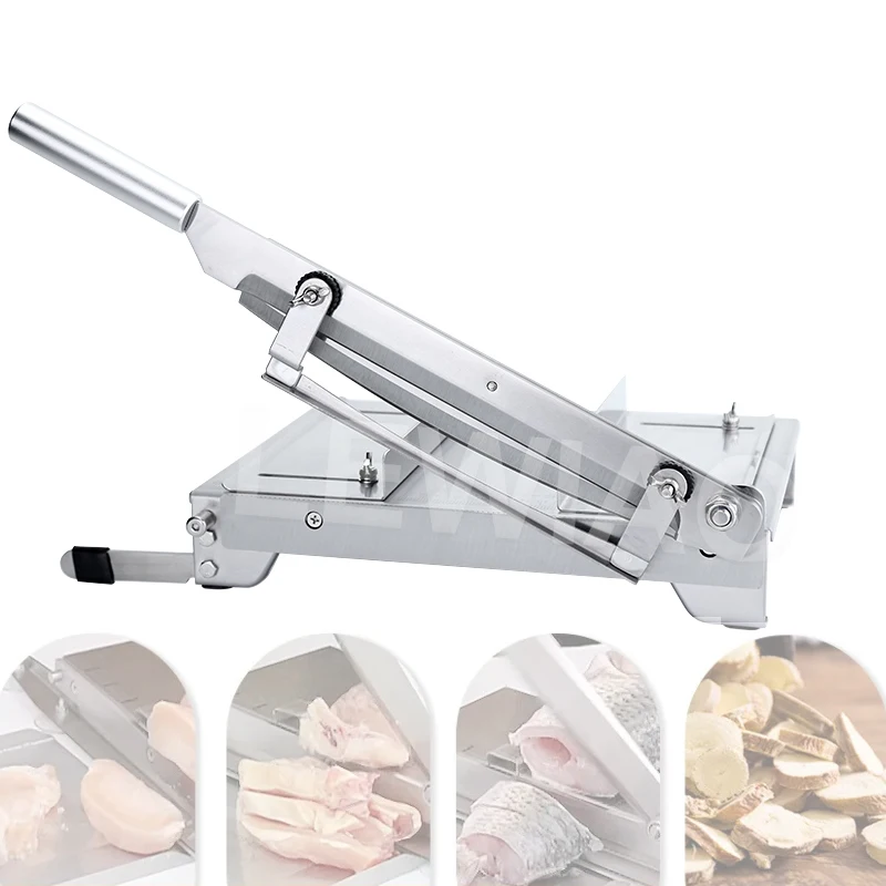 

Manual Meat Slicer Lingzhi Cutter Stainless Steel Vegetable Corn Cutting Machine