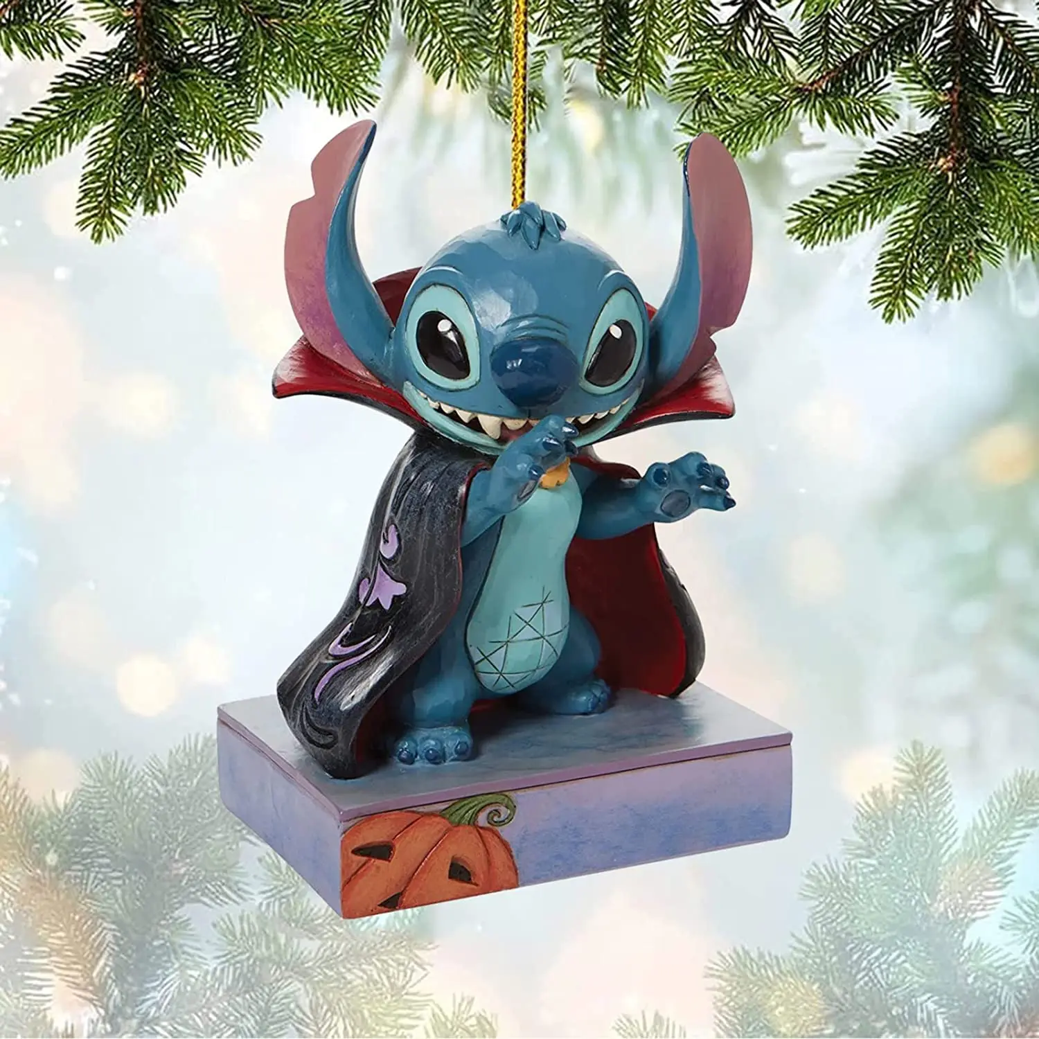 Kawaii Stitch Action Figure Toys Hanging Decorations for Christmas Tree  Toppers Pendant Hanging Ornament Party Decora Kids Gifts