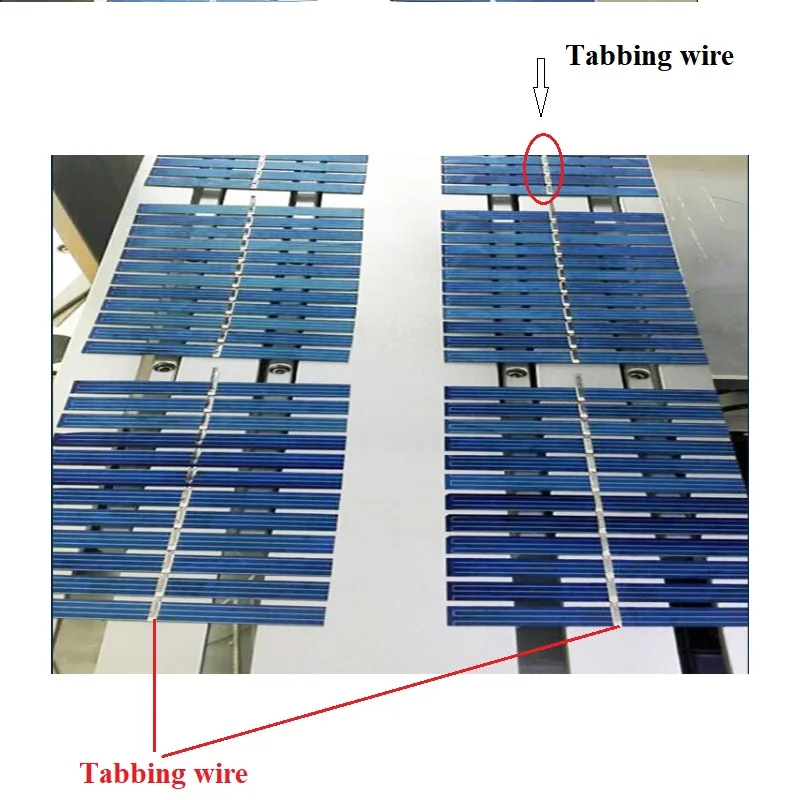 1 Meter Solar Cells Tabbing wire Bus Bar Wire For Connection Tinned Copper Wire DIY Solar Panel