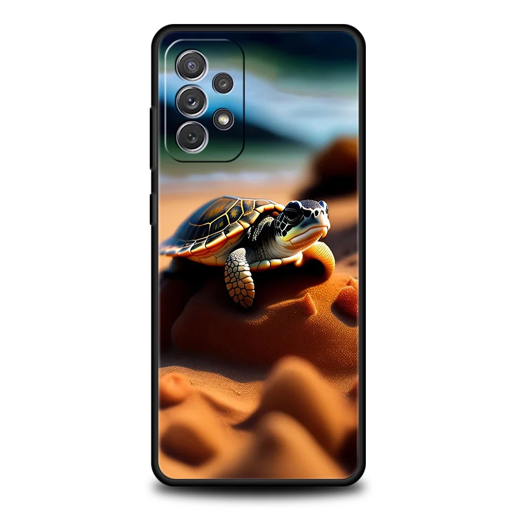 Adorable Turtle Soft Shell Phone Case