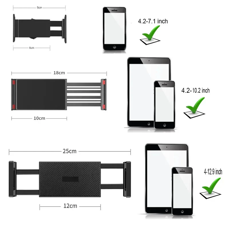 Supporto Mobile a sbalzo in metallo in acciaio al carbonio-comodino Binge-Watching e compagno di Live Streaming