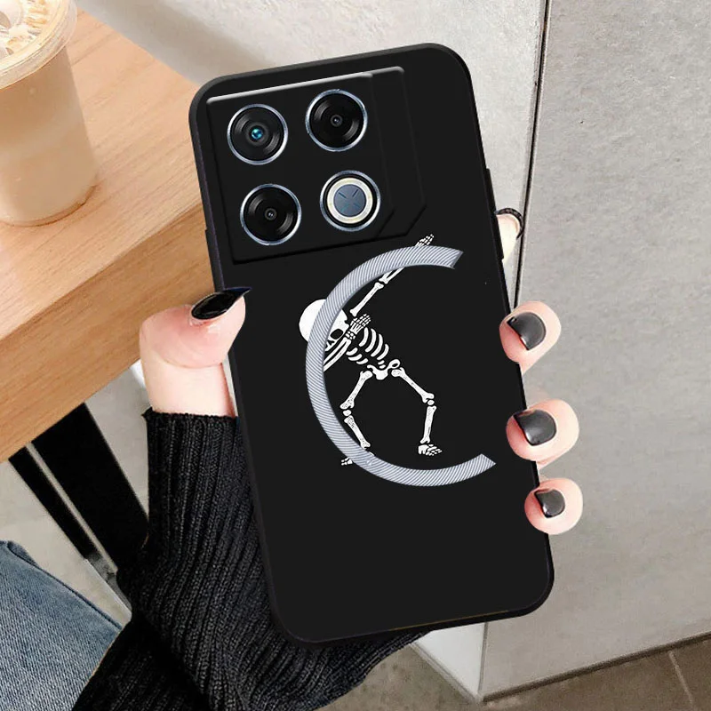 Sleek Black TPU Shockproof Phone Case - Soft Silicone Protective Back Cover
