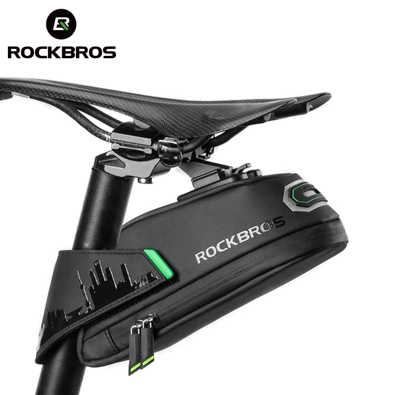 ROCKBROS Radfahren Regendicht Fahrrad Tasche Stoßfest Fahrrad Sattel Tasche Shanghai Fahrrad Hinten Sattelstütze Packtaschen MTB Fahrrad Zubehör