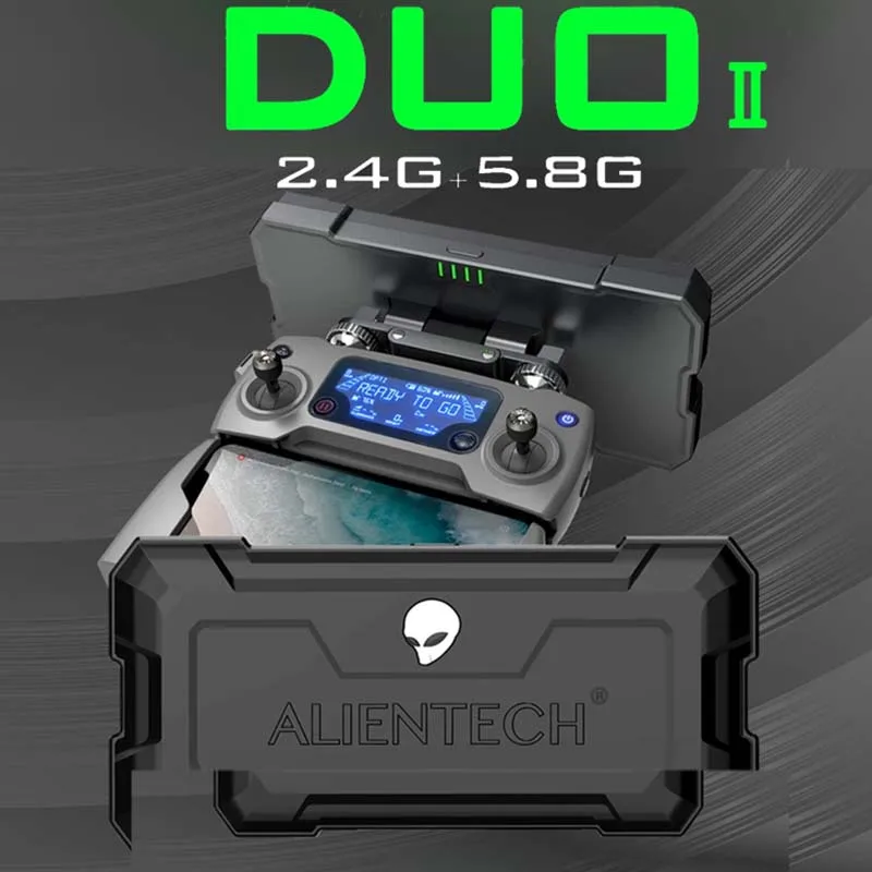 Alientech Duo Ii Signal Booster 2.4Ghz 5.8Ghz Dual Signal Booster Per Mavic 3 2 Zoom Mini 3 Pro Air 2S Phantom 3 4 Inspire 1 2