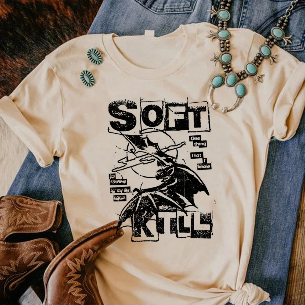 

Y2k Print top women funny streetwear Tee girl 2000s clothes