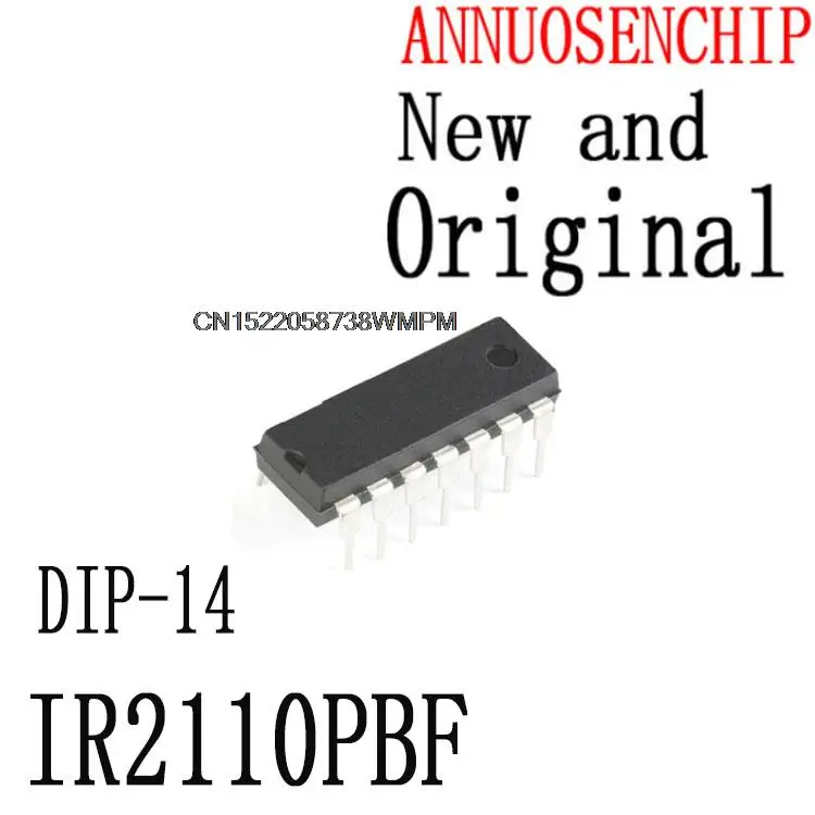 

Free Shipping 50PCS New and Original IR2110 2110PBF DIP-14 New original IC IR2110PBF