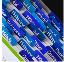 Elegant Bible Tabs: Removable and Readable Book Markers