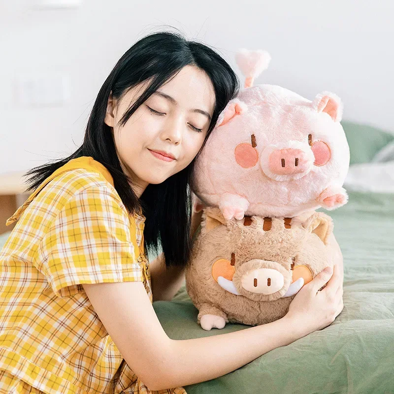 

Мягкие плюшевые игрушки Piko Pig 36 см, Изысканные милые украшения для спальни, дивана, отличные подарки на день рождения для друзей или детей