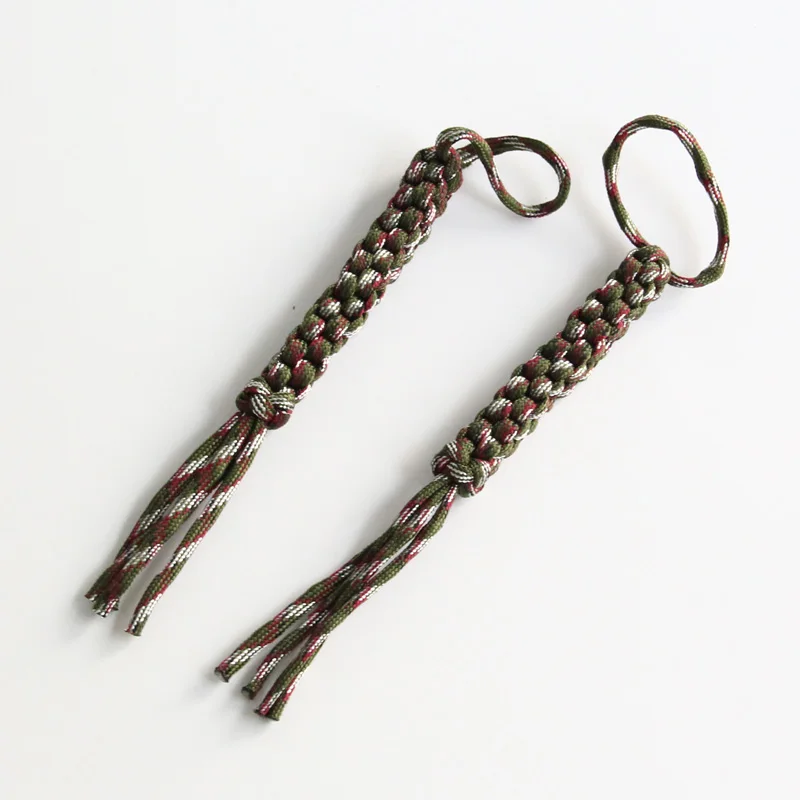 10PCS Knife Lanyard Paracord Gear Trave Kits 550 Parachute Cord Chain USB Driver Lanyard
