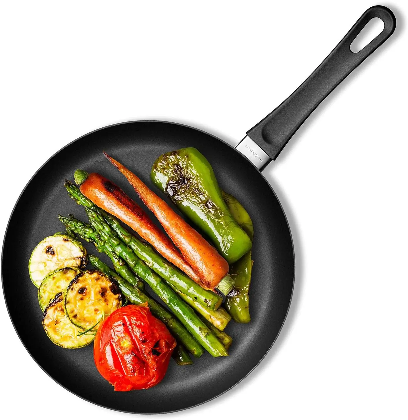Classic Nonstick Fry Pan Skillet Set with Lids (8 & 10.25-inch) 2