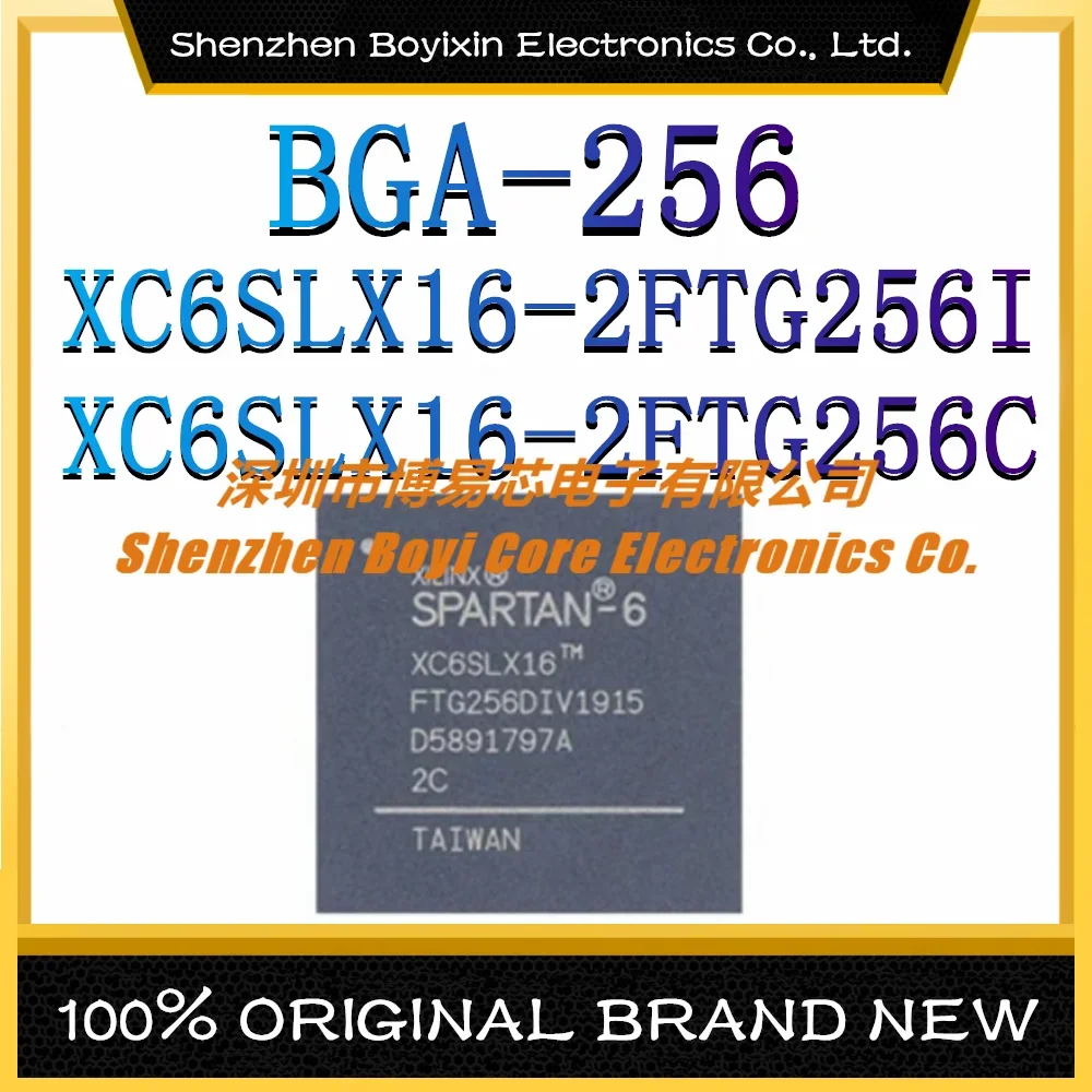 

XC6SLX16-2FTG256I XC6SLX16-2FTG256C Package: BGA-256 New Original Genuine Programmable Logic Device (CPLD/FPGA) IC Chip