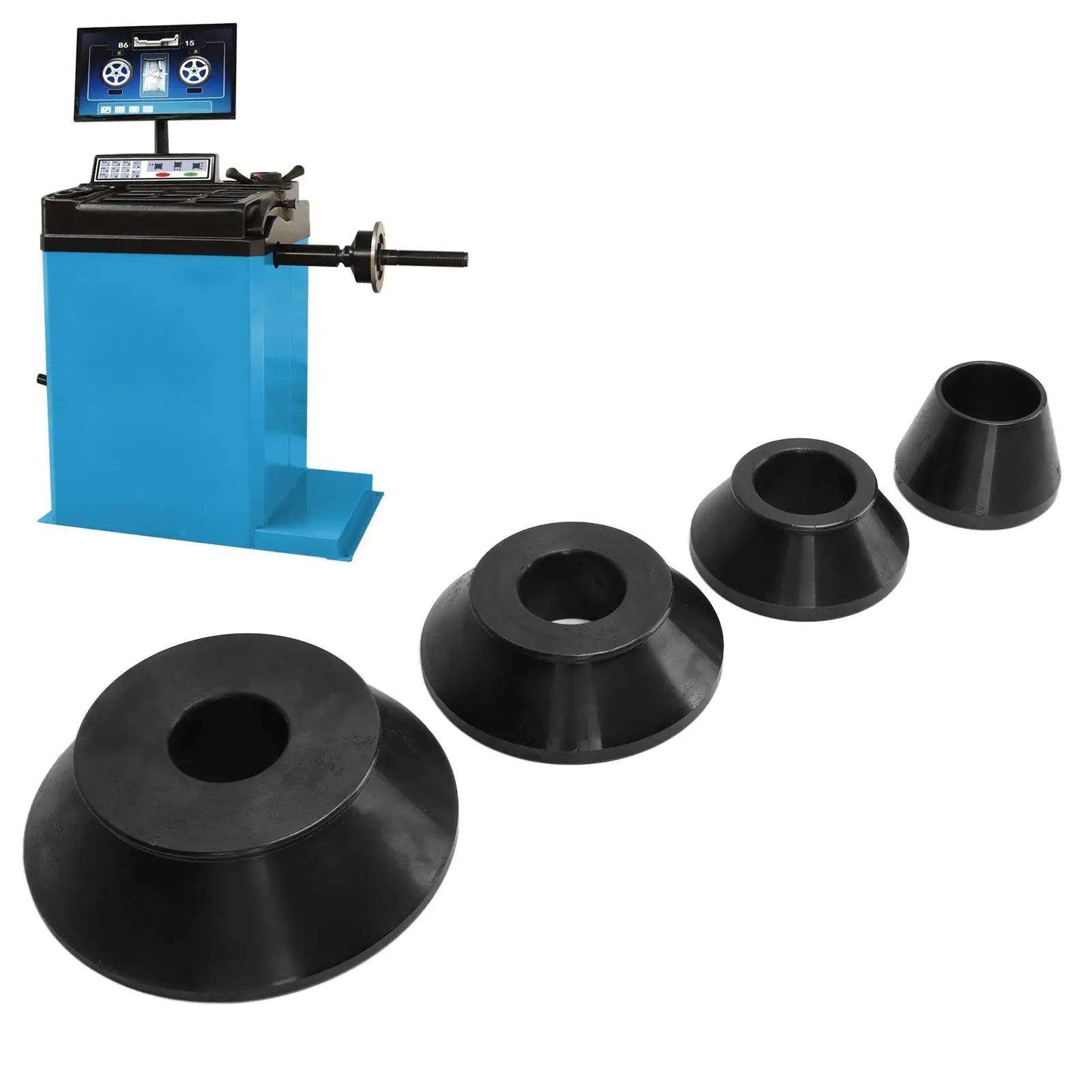 Wheel Balancer Taper Cone Tire Balancing Tool Compact for 36mm Shaft for trucks SUVs