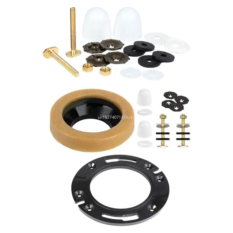 Toilet Mounting Flanges Plate Toilet Flanges set Leak Frees Fixture Stability