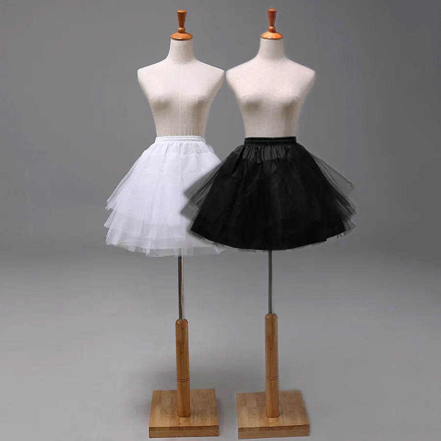 Wedding Petticoat Underskirt Women Girls 3 Layers Short 2025