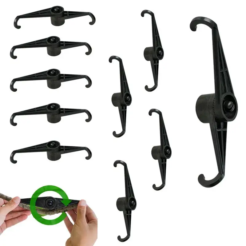 

Plant Branch Bending Holder Vines Support Branch Holder Clip Branches Puller Bonsai Curved Elbow Garden Tools Reusable Clamp