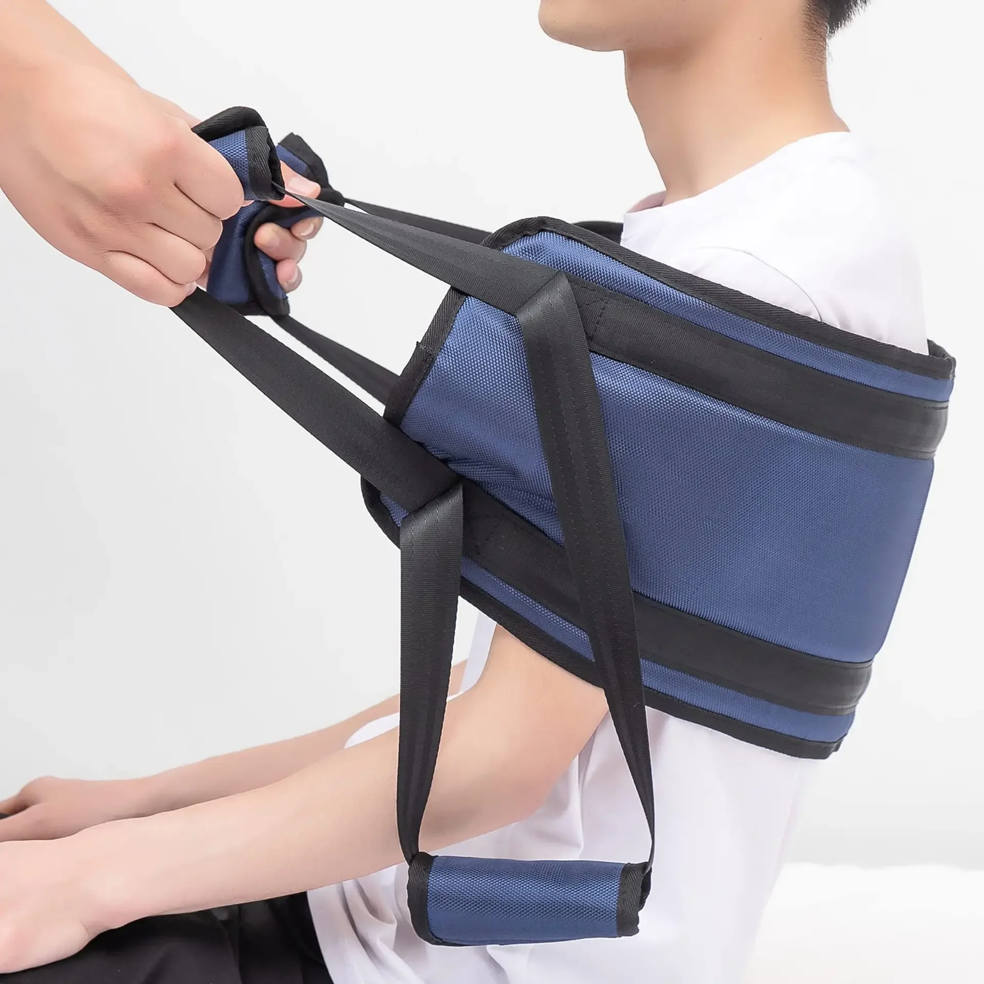 Description Picture 2 of itemDisabled People Mobility Lifting Transfer Belt Bed Rest Turning Over Assisted for The Elderly Rehabilitation Nursing Care
