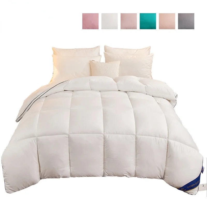 95% White Goose Bed Duvet Super King Size Duvet Luxurious Goose Feather & Down Quilt Anti Allergen Ultra Bounce Hollowfibre Quil images - 6