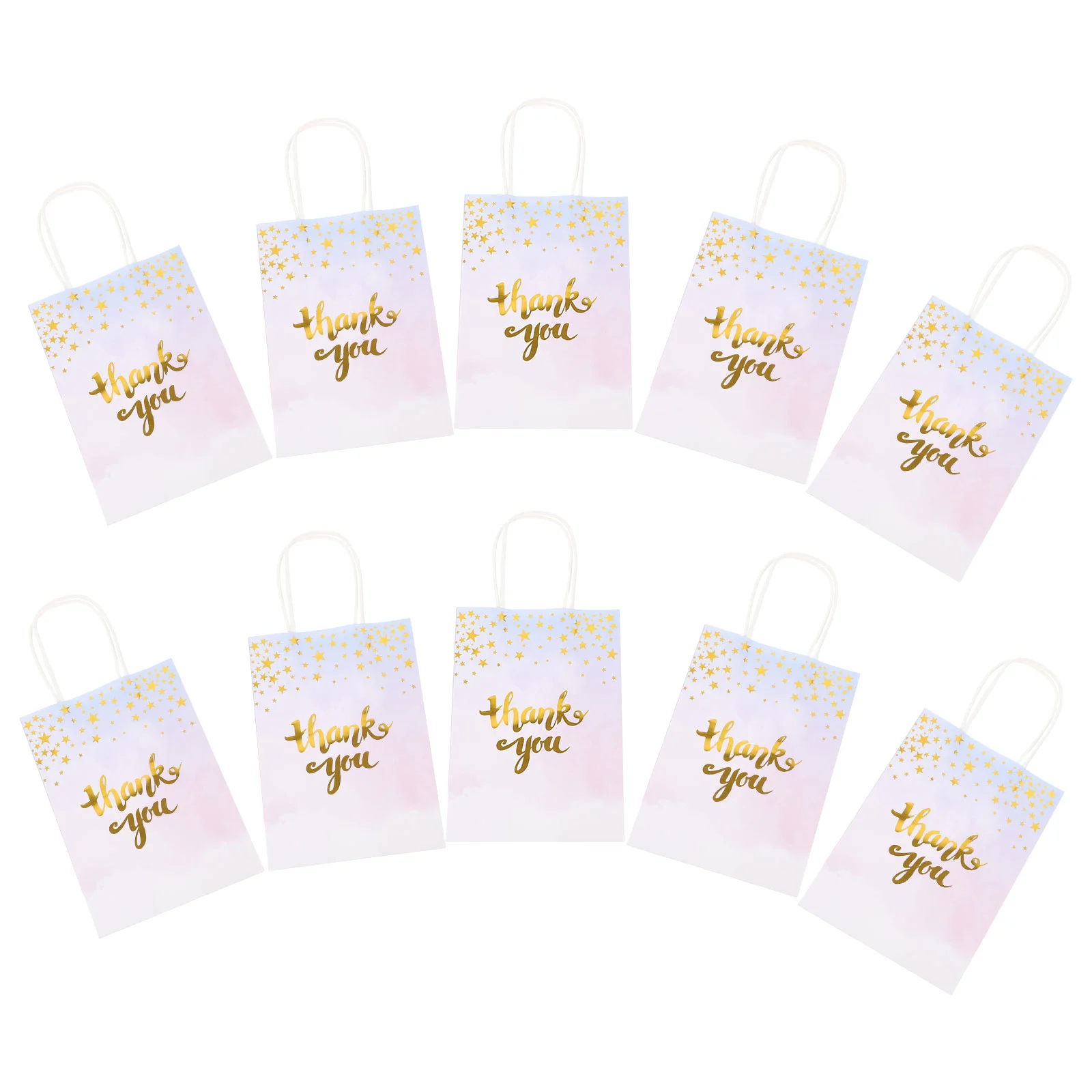 

12 Pcs Handbag Wrapping Bags Gift Packing Pouch Large Packaging Favor Paper Thank You Handheld