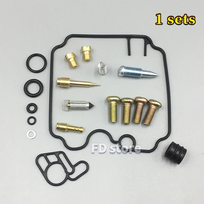 Carburetor repair kit for Yamaha FZX250 Zeal 3YX four-cylinder gasket screw needle valve part