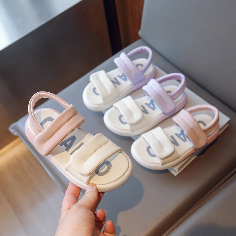 

Детские летние ботинки, искусственные сандалии, модные сандалии для подростков, дизайнерские сандалии для девочек, уличные пляжные сандалии для девочек