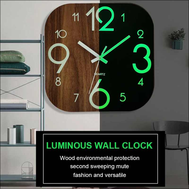 Reloj De Pared 3d Moderno Mute Para Dormitorio Y Salón 30cm