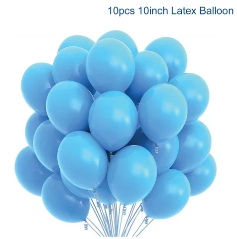 

10/20pcs Blue pink Balloons Latex Balloon Birthday Party Decorations Kids Adult Wedding Party Decoration Baby Shower ballon QIFU