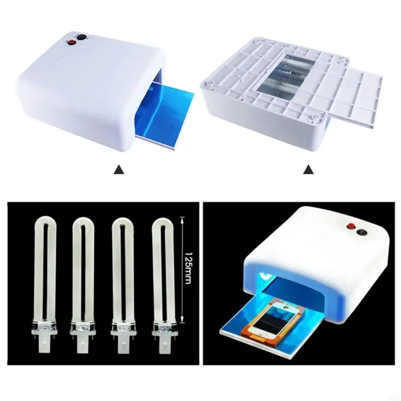 C90A BST-818 UV Curing Lamp 4 Tubes 36w Screen Maintenance Curing UV Light