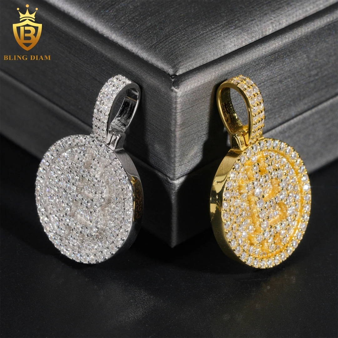 Hip Hop Iced Moissanite Bitcoin Pendant: The Real Story Behind the Bitcoin  Diamond Chain Trend