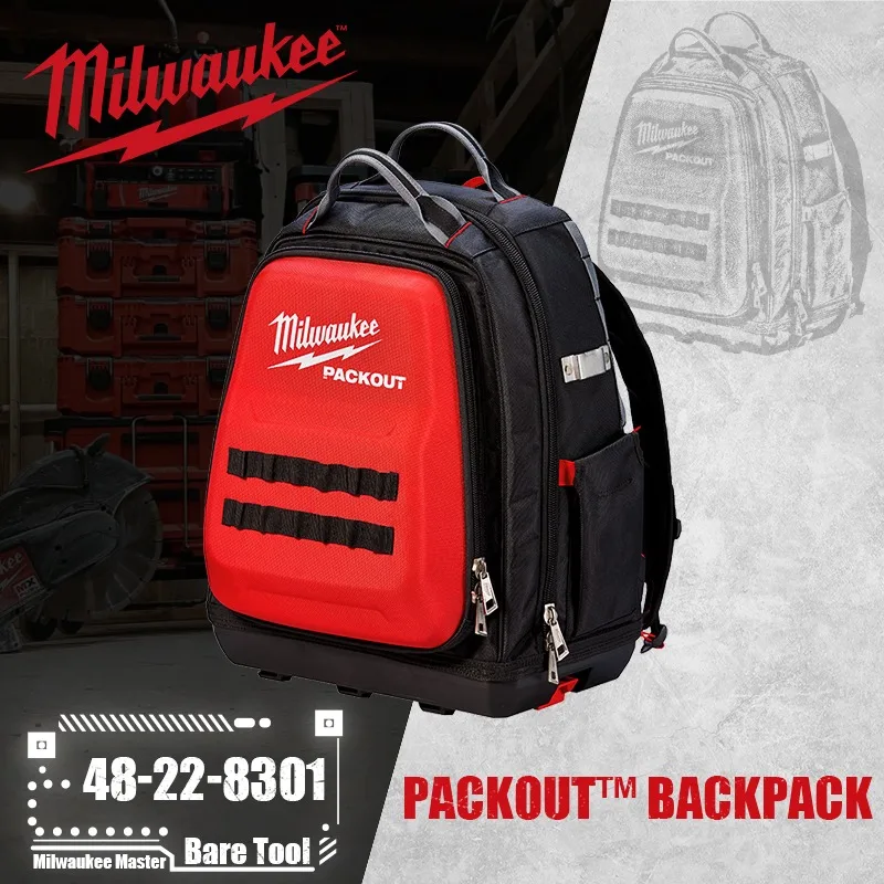 Milwaukee 48-22-8301 Packout™Zaino Borsa Per Attrezzi Accessori Per Elettroutensili