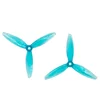 4pcs/2pairs Gemfan Windancer 5043 Propeller Sky Color T5043C 5x4.3 Inch PC 3-Blade CW CCW Propeller FPV Racing Drone Freestyle 6