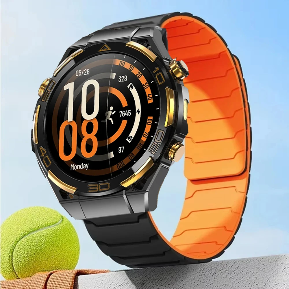 Magnetic Silicone Sport Band, 20mm/22mm - Universal Fit