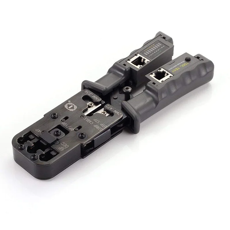 네트워크 LAN 케이블 크림퍼 플라이어, 인터넷 도구, 케이블 테스터, 케이블 플라이어 세트, 네트워크 스트리퍼, RJ45, 2 in 1