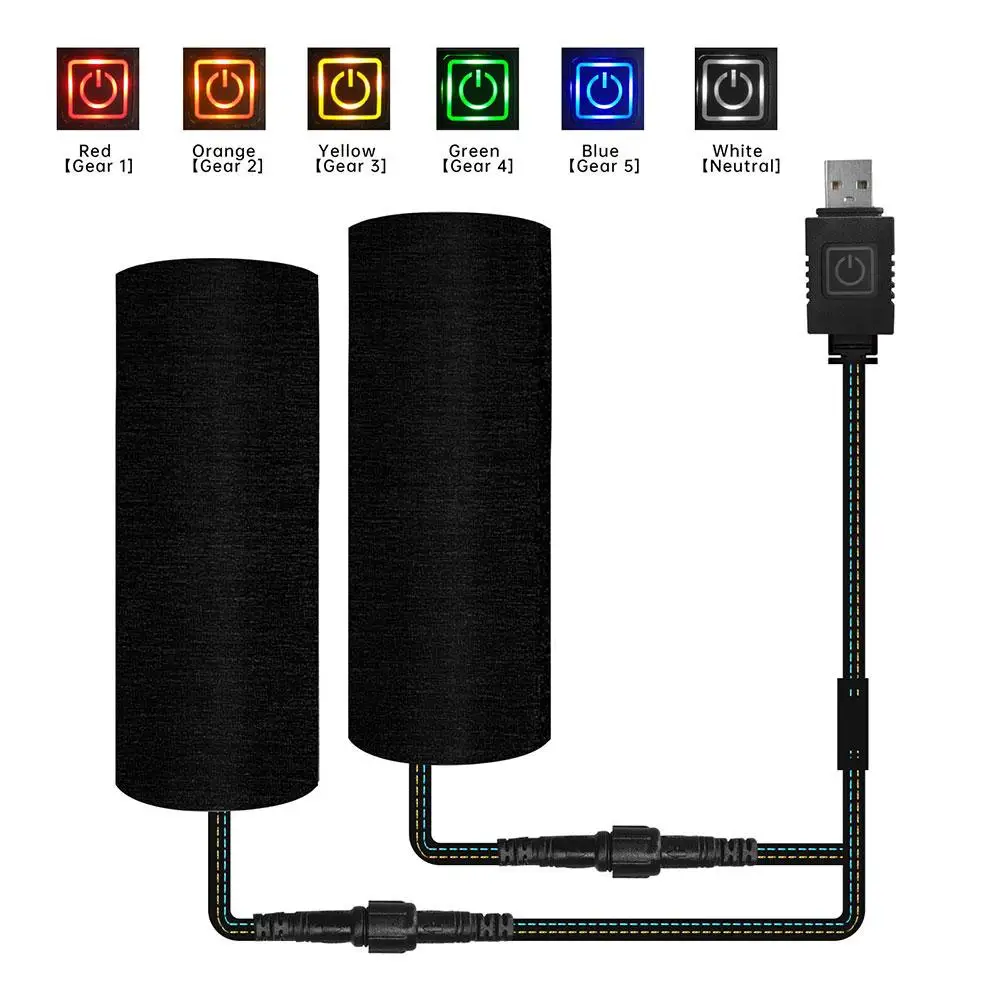 

Ручки для мотоцикла с подогревом, 5 В, USB, 6 режимов