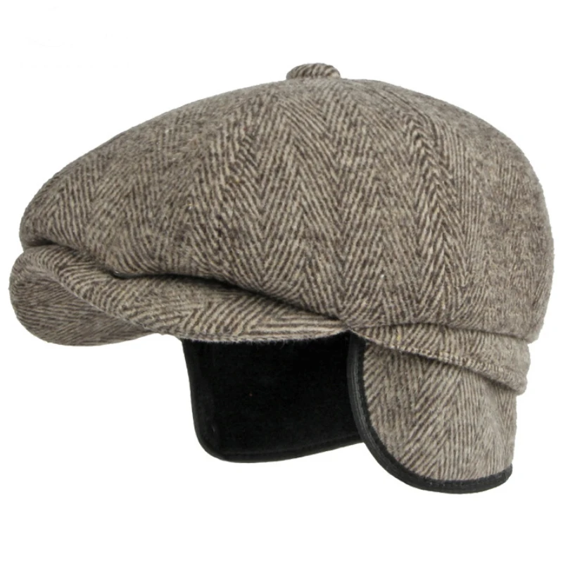 帽子 cauda compact beret gray KOMBIUDA Beret Hat for Unisex Vintage Beret Outdoor Cap