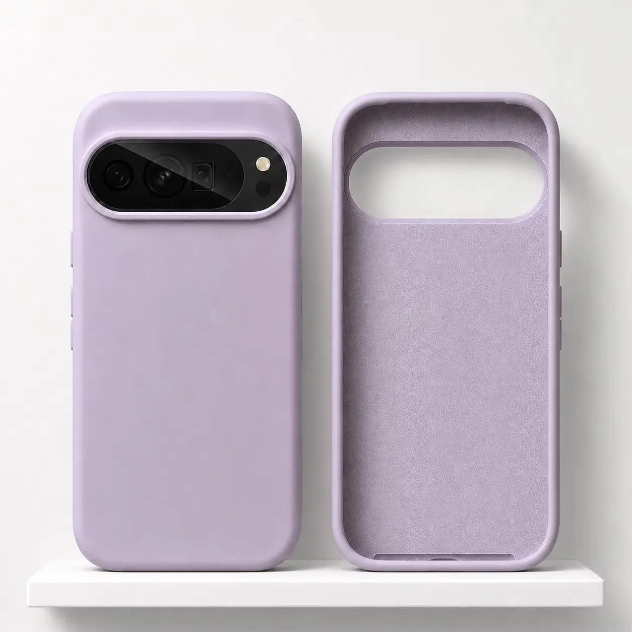 Simple Skin-friendly Liquid Silicone Shockproof Bumper Case
