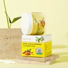 Turmeric Kojic Acid Cleansing Pads Exfoliating Deep Cleansing 50 Pcs Exfoliates Skin Pads Facial Clean Sponge 4