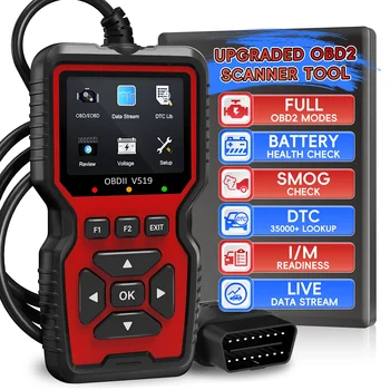 OBD2 Scanner Live Data Professional Mechanic OBDII Diagnostic Code Reader Tool for Check Engine Light 1