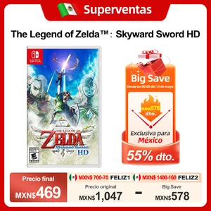 The Legend of Zelda Skyward Sword HD Nintendo Switch игры 100% официальная оригинальная физическая игровая карта для Switch OLED Lite