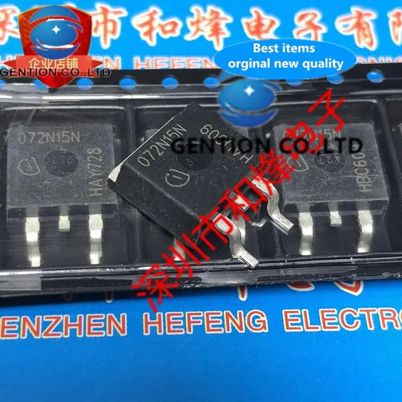 

10PCS 072N15N IPB072N15N3G TO-263 150V 100A in stock 100% new and original