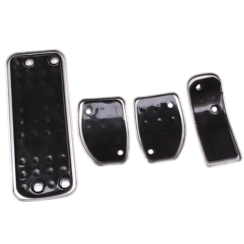 Accessories For Peugeot 206 206CC 2005-2009 Fuel Brake Foot Rest AT MT pedals Plate Accelerator brake pedal Pads