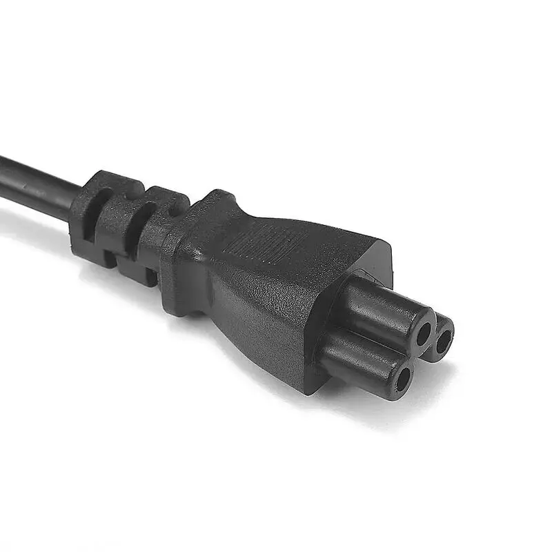 European 3-Pin to Clover Leaf Laptop Adapter Power Cable