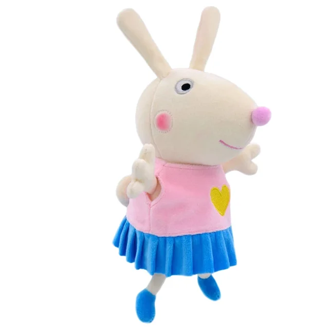 Peppa Pig-juguetes de peluche de la familia George Pig para niñas, muñecos  de peluche de dibujos animados, Mr Dinosaur, Anime, regalo de Navidad -  AliExpress