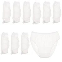 10 Pcs Men's Disposable Underpants Incontinence Man Pads Urinary for Brief Maternity Knickers Panties Travel Boy 1