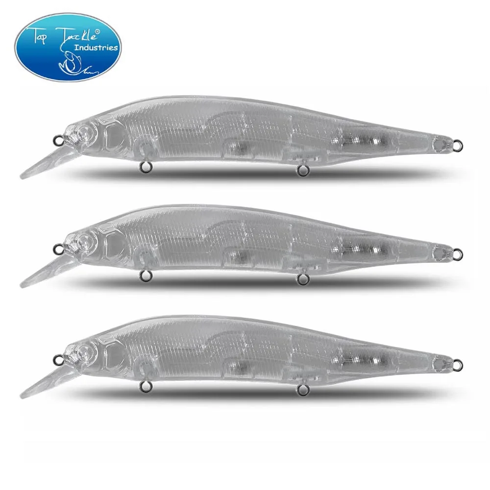 

Cf Lure ABS Transparent Unpainted Bait Blank 125mm 16.5g Minnow-03# Bait With Tungsten Bead Gravity Transfer Bass Pike