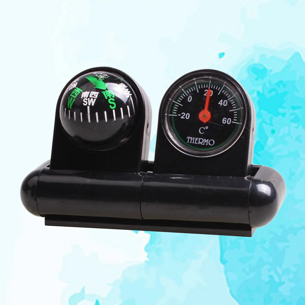 

Car Boat Compass Vehicle Compass Navigation Direction Pointing Mini Guide Thermometer ,Suitable for Car, Truck, Boat, Travelling